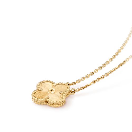 FOUR-LEAF CLOVER NECKLACE | GOLD