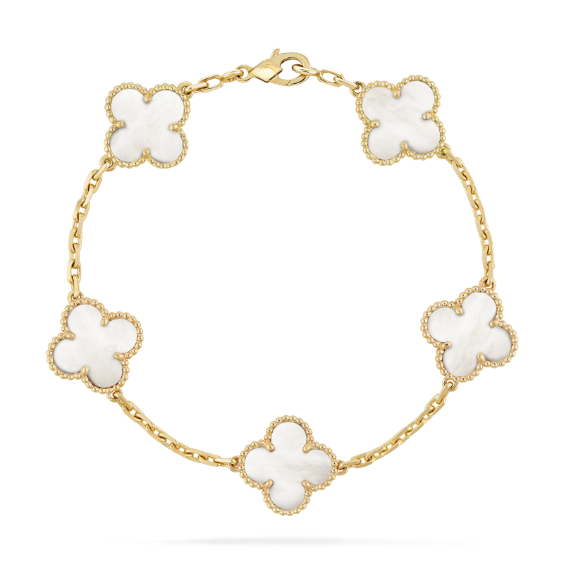 FOUR LEAF CLOVER BRACELET | GOLD