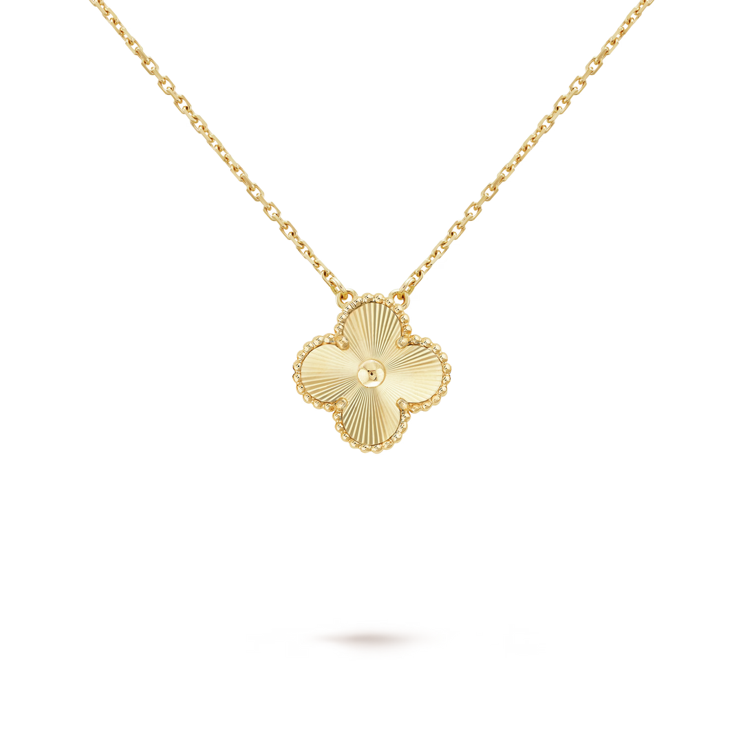 FOUR-LEAF CLOVER NECKLACE | GOLD