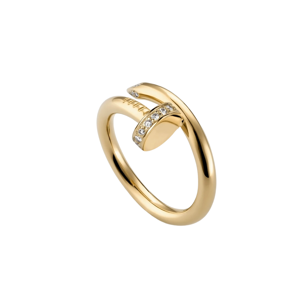 DELUXE NAIL RING | GOLD